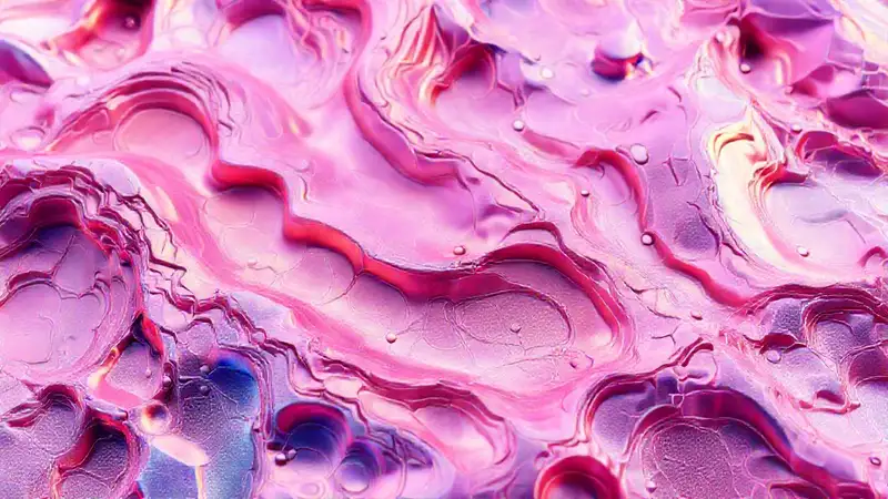 Texturas 3D complejas visualizan diseños futuristas