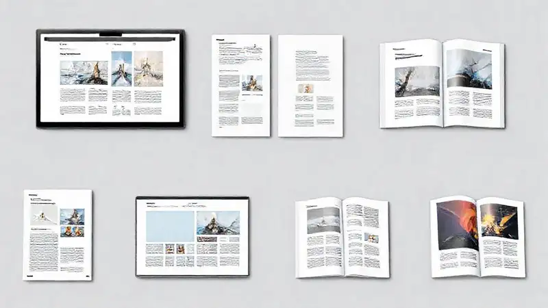 Diseño visual adaptable para múltiples formatos